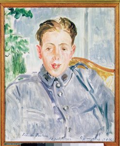 Ritratto di Francis Poulenc (1899-1963) 1920